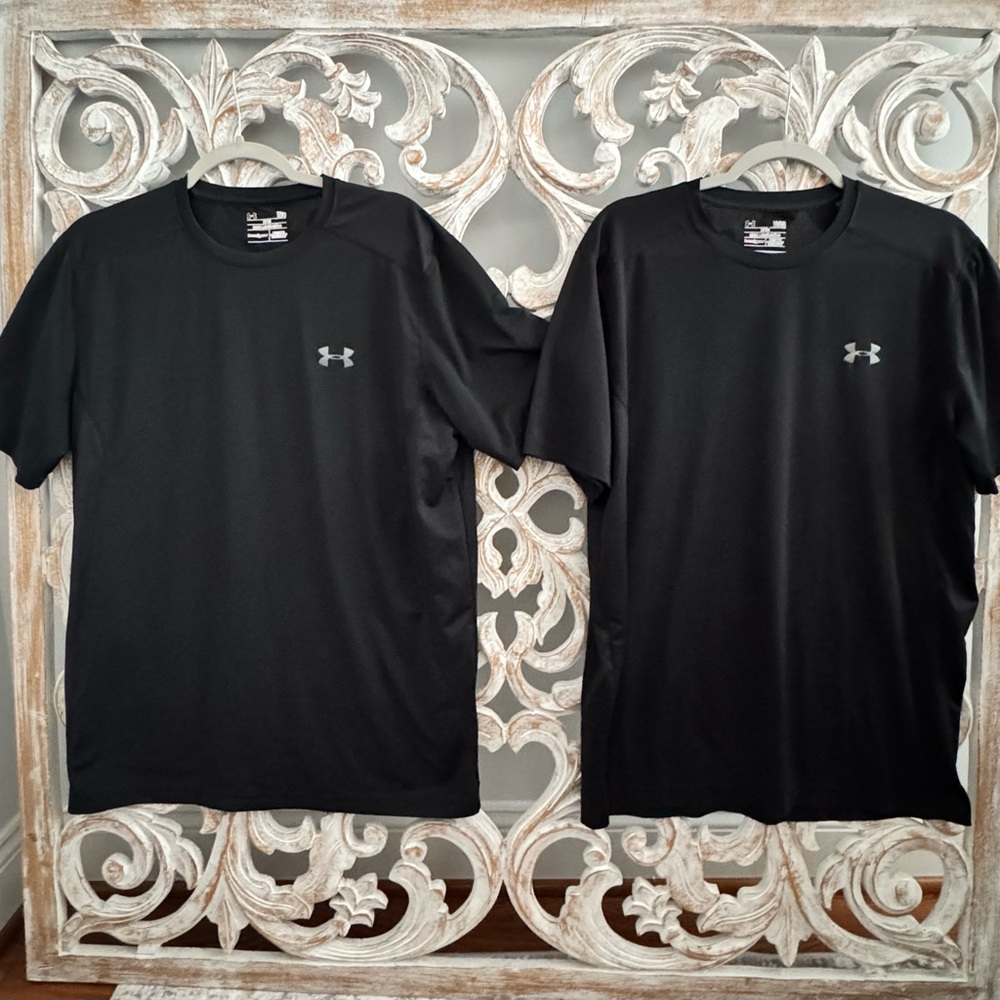 Under Armor LG Men's Black Short Sleeve Tee